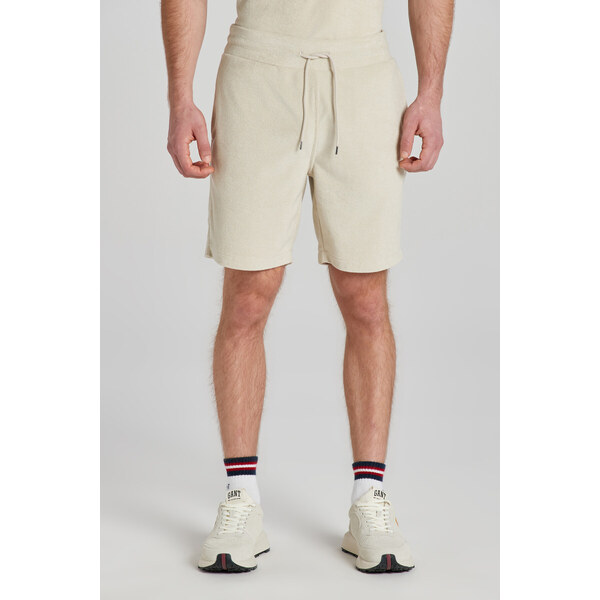 TEPLÁKOVÉ ŠORTKY GANT TERRY SHORTS SILKY BEIGE 49844624