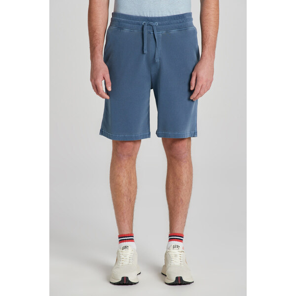 TEPLÁKOVÉ ŠORTKY GANT SUNFADED SHORTS DUSTY BLUE SEA 49844718