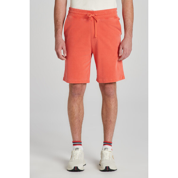 TEPLÁKOVÉ ŠORTKY GANT SUNFADED SHORTS BURNT ORANGE 49844719