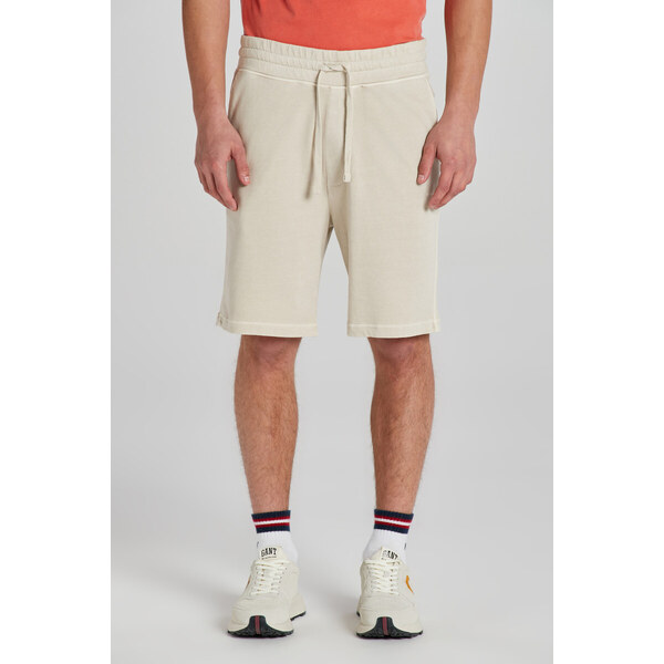 TEPLÁKOVÉ ŠORTKY GANT SUNFADED SHORTS SILKY BEIGE 49844716