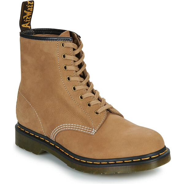 Dr. Martens Polokozačky 1460 SAVANNAH TAN THUMBLED NUBUCK Dr. Martens 60555175