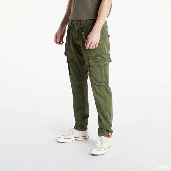Kalhoty Alpha Industries Utility Pants Green M 55137029