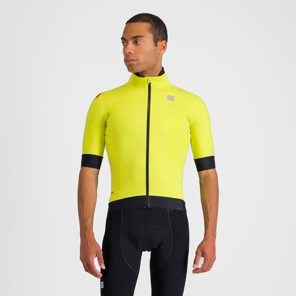 Sportful FIANDRE PRO cyklistická bunda, KR žltá 58444109