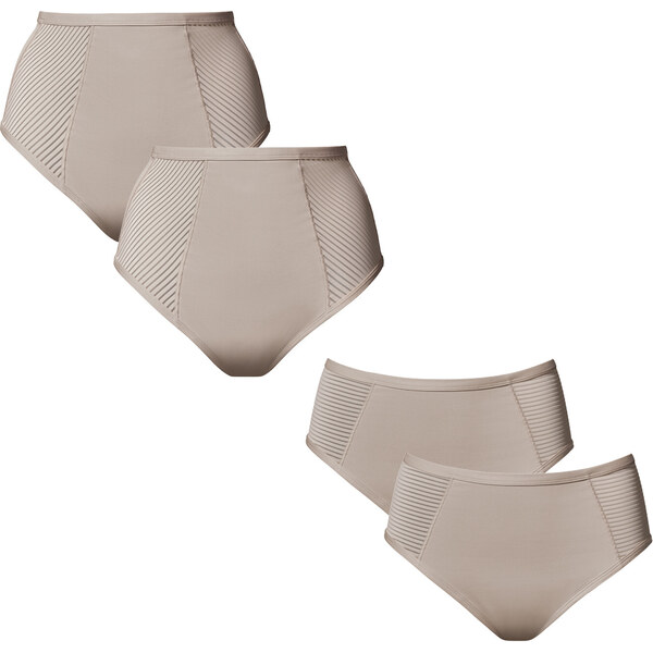 4PACK Menštruačné nohavičky Love Luna LUXE Full and Midi Putty Pink 51038248