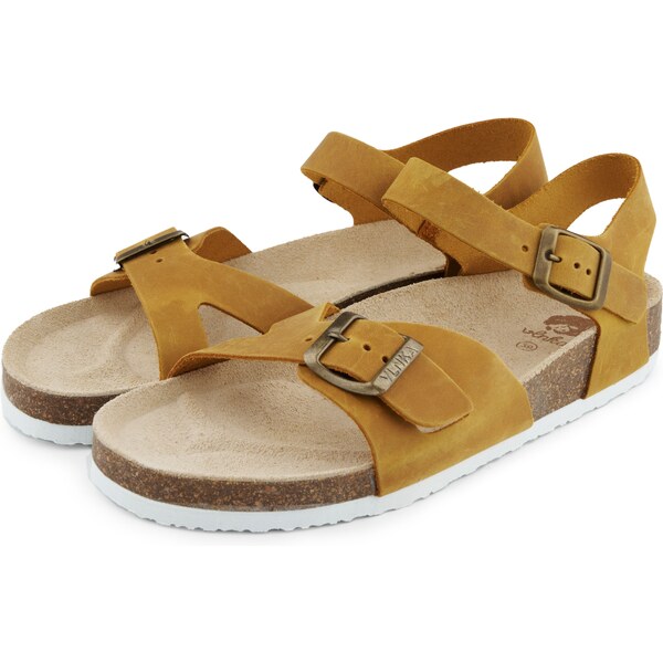 Vlnka Dámske korkové anatomické sandále Jindra béžová veľkosti obuvi - 50220587