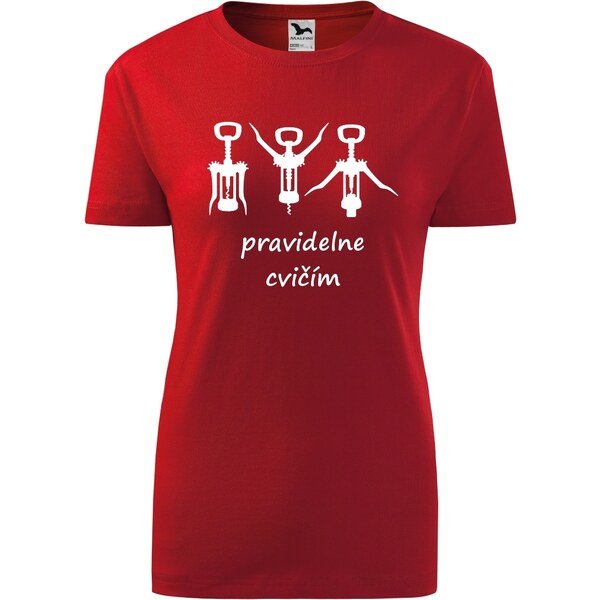 Handel Tričko - Pravidelne cvičím 62909026