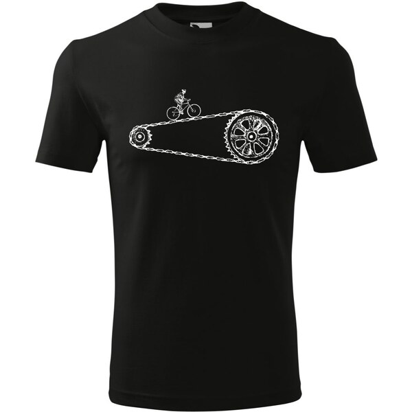 Handel Tričko - Cyklista a reťaz 48667422