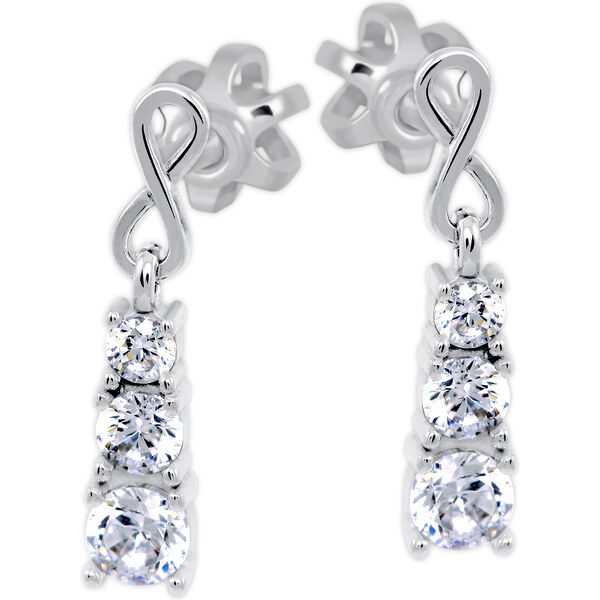 Soliter Štýlové náušnice z bieleho zlata 239 001 01187 07 66580879