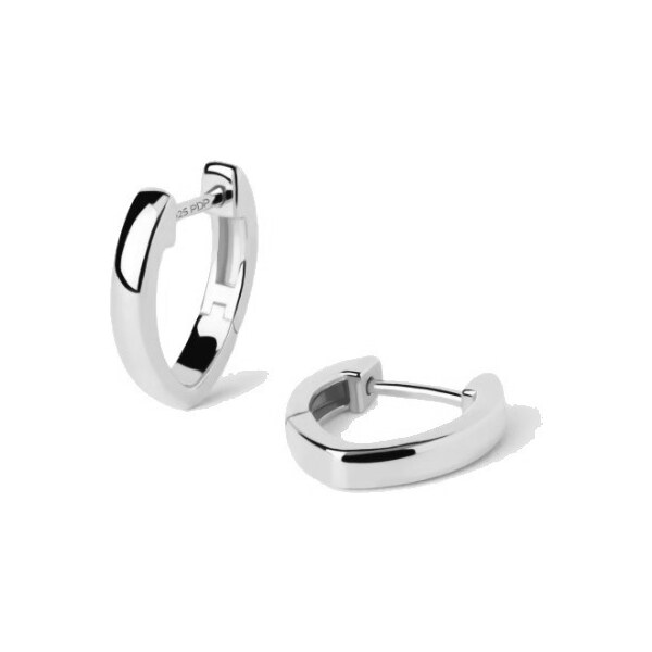 PDPAOLA Minimalistické strieborné náušnice Duke Vanilla AR02-A16-U 66590623