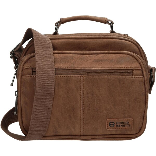Pánska taška cez rameno camel - Enrico Benetti Douling Camel 56864447