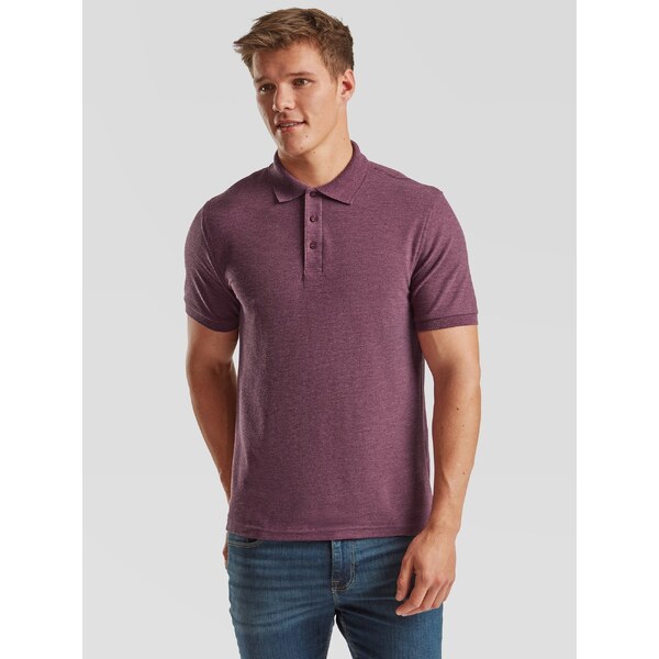 Fruit of the Loom Burgundské pánske ikonické polo 6304400 Friut of the 50638274