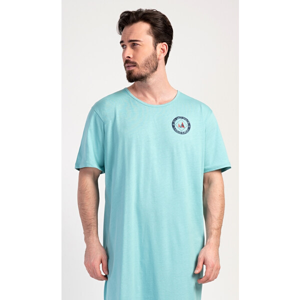 Vienetta MAN Pánska nočná košeľa s krátkym rukávom Sea 54965483