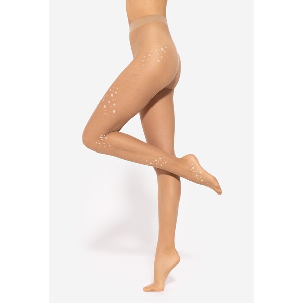 Vzorované silonky Gatta Dotsy 17 20 deň 49903820