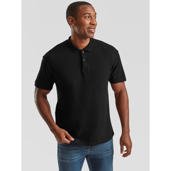 Fruit of the Loom Pánska čierna polokošeľa Original Polo Friut of the 50508433