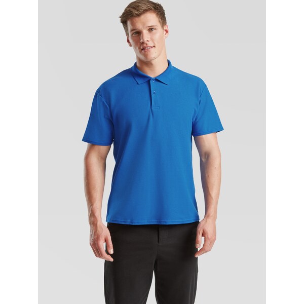 Fruit of the Loom Niebieska koszulka męska polo Original Polo Friut of 50518074