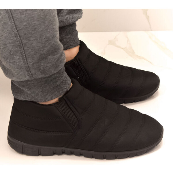 JOHN-C Dámske čierne vsuvky FIRY 49915142