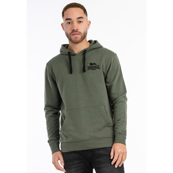 Lonsdale Mens hooded sweatshirt regular fit 50622860