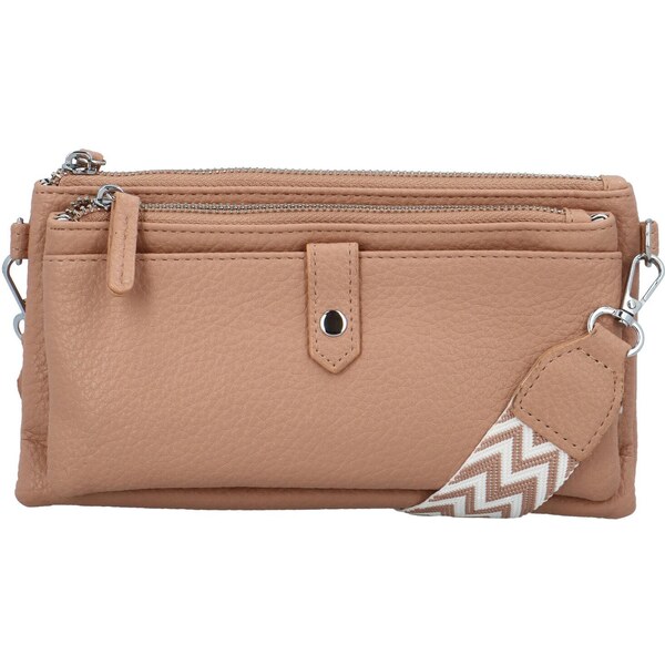 Dámska mini crossbody kabelka staroružová - MaxFly Terrina ružová 49952766