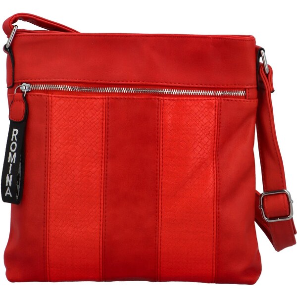 Dámska crossbody červená - Romina & Co Bags Meschinia červená 49952811