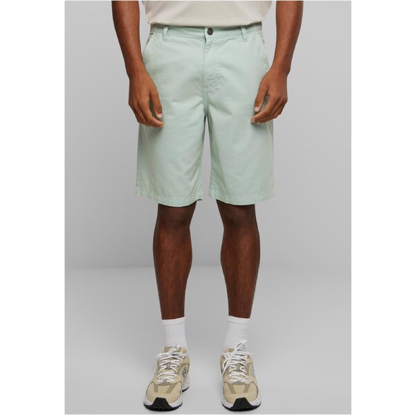 Urban Classics Mens Organic Skater Chino Shorts - mint 50678739