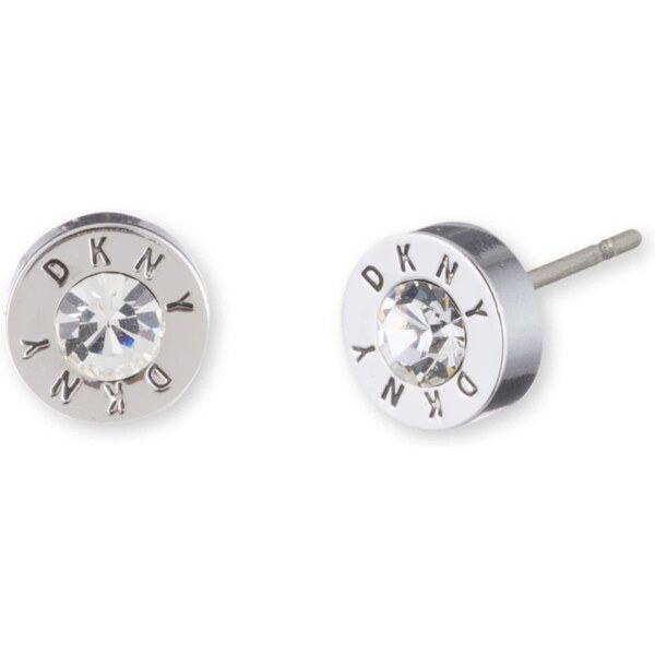 DKNY Náušnice strieborná / biela 49977035