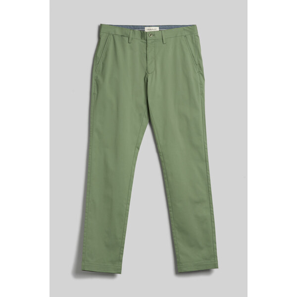 NOHAVICE GANT SLIM SPORTS CHINOS KALAMATA GREEN 49969231