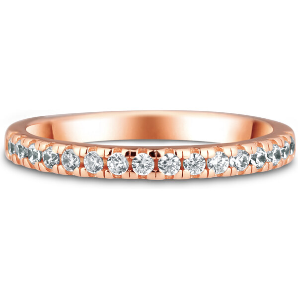 Olivie Strieborný prstienok ROSE Trblietavé žiary 4702 21224262