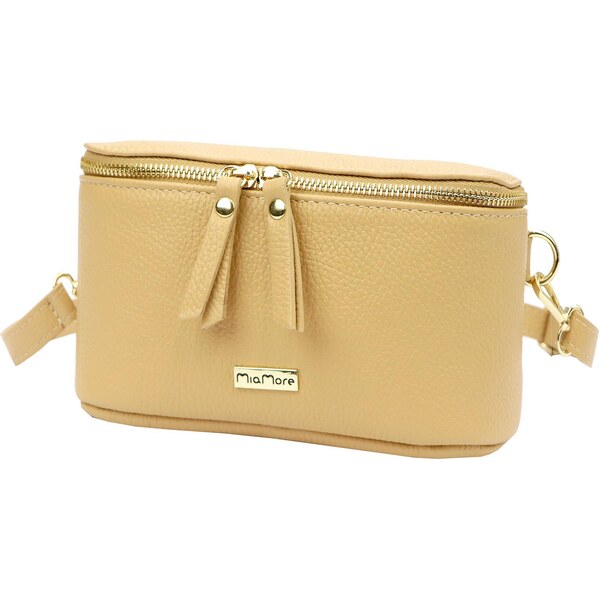 Dámska kabelka MiaMore 01-001 DOLLARO GOLD 66065465