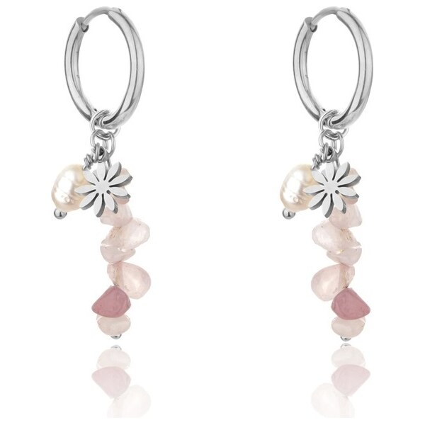 Emily Westwood Krásne oceľové okrúhle náušnice 2v1 Norah EWE23054S 66590890