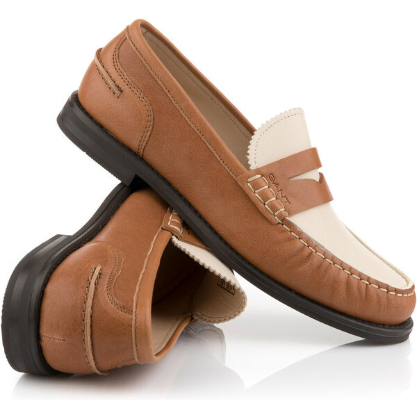 MOKASÍNY GANT GRACELYN NATURAL/CREAM 49948652