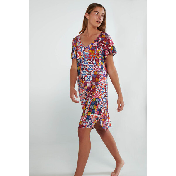 Vamp - Nočná košeľa s krátkym rukávom 20150 - Vamp 50064626