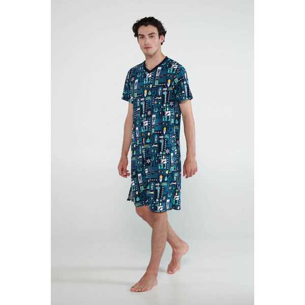 Vamp - Nočná košeľa s krátkym rukávom 20653 - Vamp 50064733