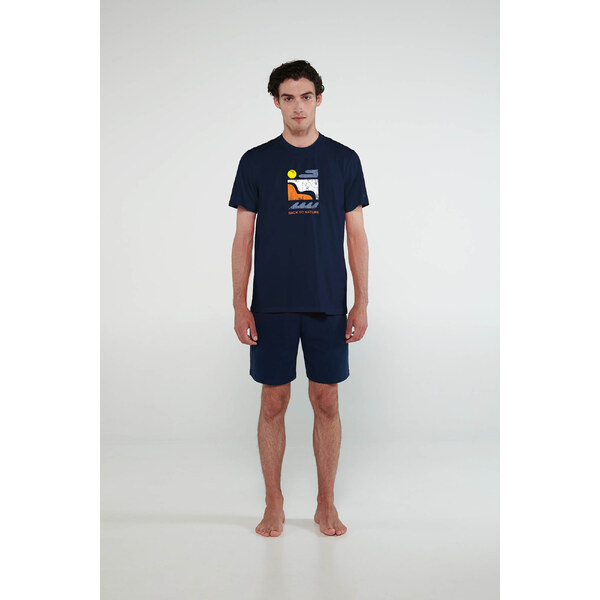 Vamp - Pyžamo s krátkymi rukávmi 20623 - Vamp 50064748