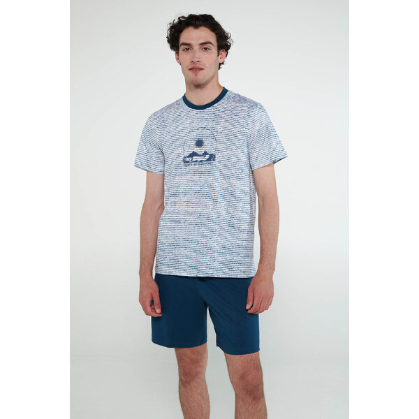 Vamp - Pyžamo s krátkym rukávom 20700 - Vamp 50064786