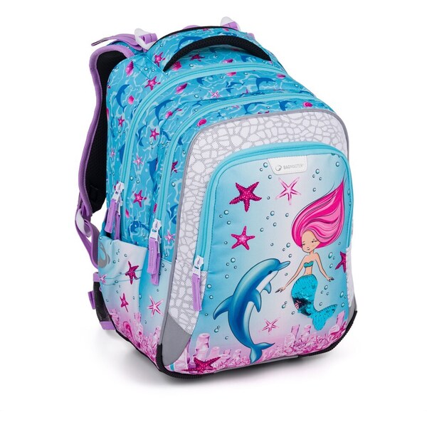 Bagmaster LUMI 24 A školní batoh – mořská panna 62194029