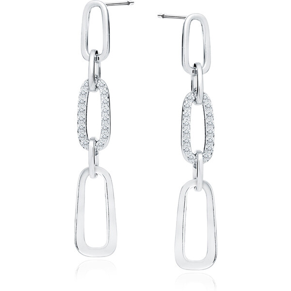 Dámske strieborné náušnice ATLANTA 50068198