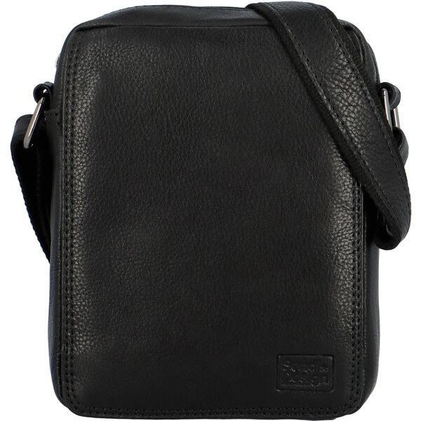 Pánska kožená taška čierna - SendiDesign Lorem A čierna 56864819