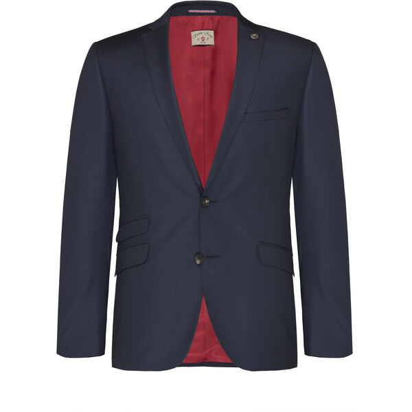 Club of Gents Pánske vlnené oblekové sako SAVILE ROW by CG slim fit 50072886