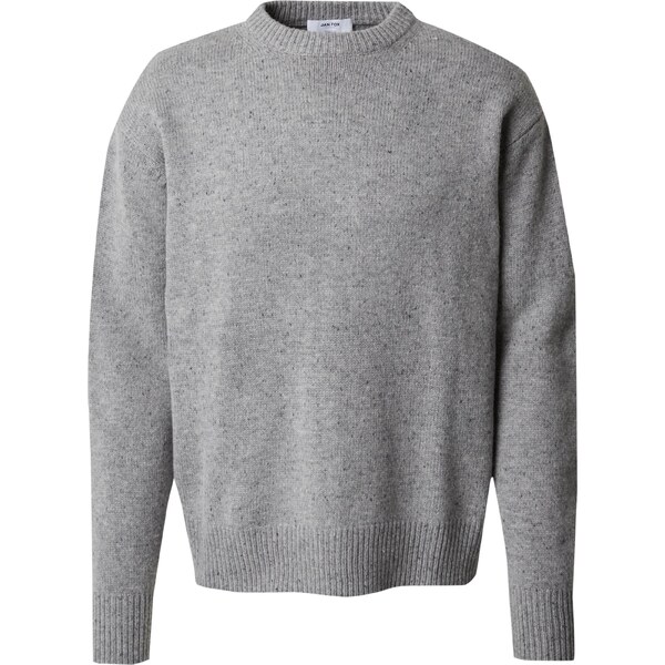 DAN FOX APPAREL Sveter Elia sivá melírovaná 52585963