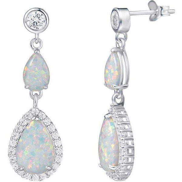 Dámske strieborné náušnice GINETTE 50088259