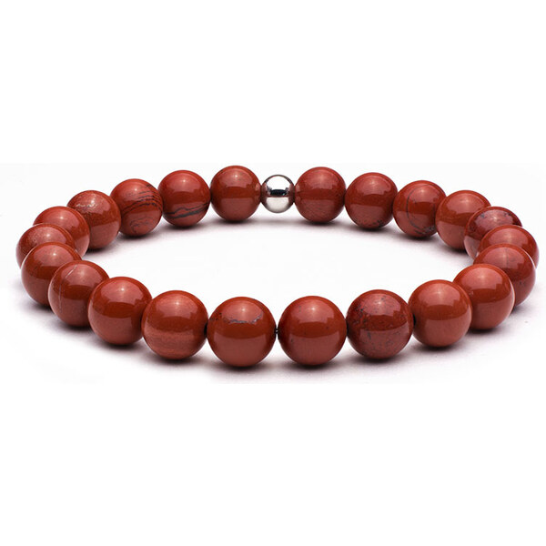 BudNej Minerálny náramok ČERVENÝ JASPIS AAA kvalita MN1146 50092175
