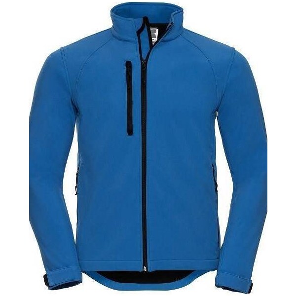 Modrá pánska softshellová bunda Russell 50650691
