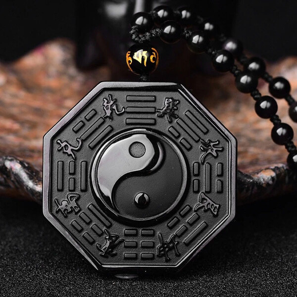 BudNej Amulet ŽIVOTNÁ SILA a ROVNOVÁHA z obsidiánu MN6032 50095890