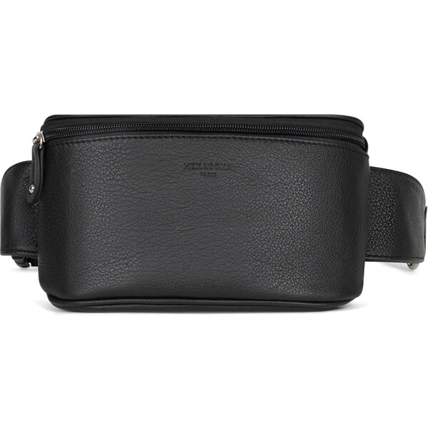 Dámska kožená ľadvinka Hexagona Lea - čierna 50100379