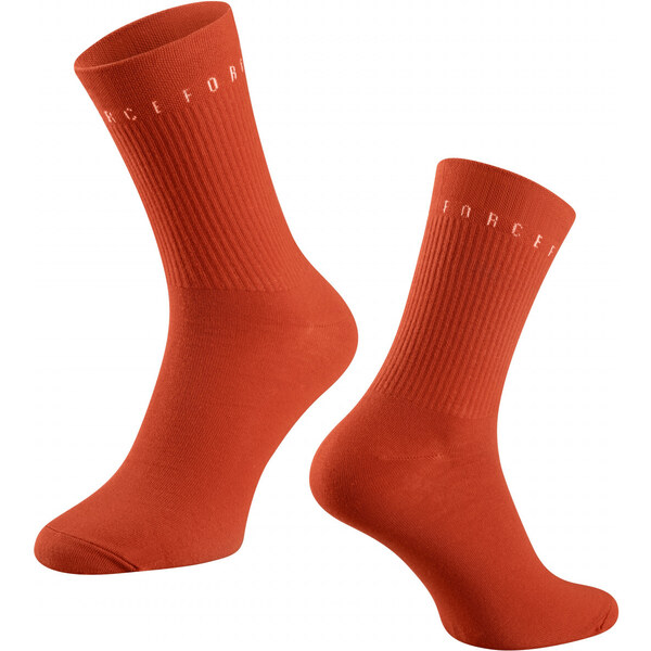 FORCE ponožky SNAP, oranžové 50101016