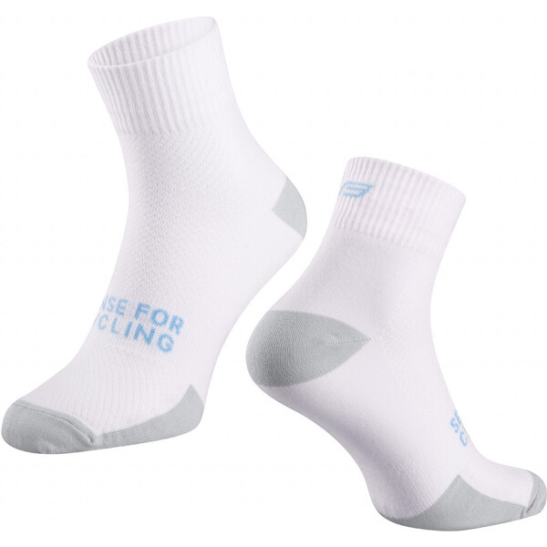FORCE ponožky EDGE, bielo-šedé 50101011