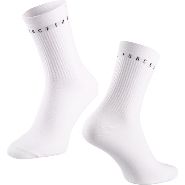 FORCE ponožky SNAP, biele 50101013