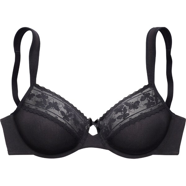 NUANCE Zmenšujúca podprsenka čierna 54251523