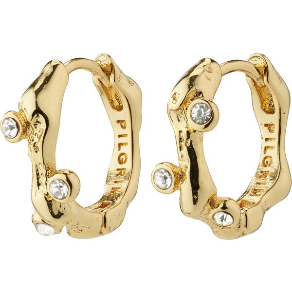 Pilgrim Náušnice Urszula zlatá 66807592