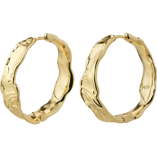 Pilgrim Náušnice Julita zlatá 54253714